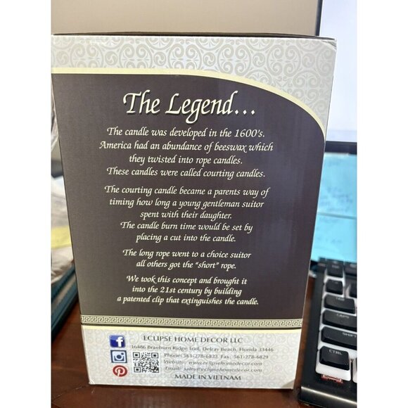 Eclipse 50-Hour Beehive Candle Eco-friendly Natural Beeswax with Cotton Wick - Picture 5 of 6